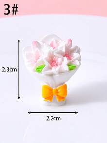 Bó hoa nhựa mini kiểu ngẫu nhiên, tượng hoa hồng, hoa tulip, hoa hướng dương, trang trí bàn làm việc, văn phòng, phòng ngủ, phòng khách, phụ kiện tiểu cảnh terrarium, vật trang trí chất lượng cao đa năng, tiết kiệm không gian. - Nhiều màu - Xem 7