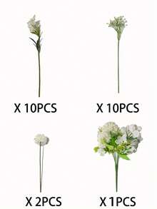 1/4/23pcs Artificial Flower Bouquet, Minimalist Modern Style, Bendable - Suitable For DIY Flower Wall, Scene Decoration, Living Room/Bedroom Vase Arrangement, Wedding, Party Decor, Tabletop Decoration. Also For Room Decor, Home Decor, Kitchen Decor, Wedding Decor, Dining Table Centerpiece, Office Decor, Garden Decor, Outdoor Decor, DIY Valentine''s Day Gift.