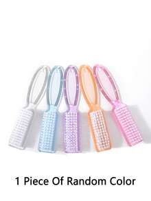 10pcs Nail Brushes With Handles, For Cleaning Fingernails And Toenails