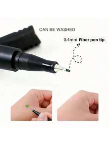 12/24/36/48/60/100pcs Fine Line Maker-0.4mm.School Supplies,Pens,Highlighters For School,School Essentials, Back To School Supplies,School Stuff,Pink School Supplies ,Gel Pens For Students - Multicolor - View 2