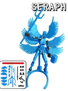 Muñeca de ángel de seis alas con 13 articulaciones móviles, impresa en 3D, de tercera generación, regalo festivo, muñeco de peluche para fiestas - Multicolor - Ver 15