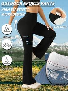 Women Sports Pants - Black - View 1