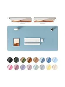 1 tấm lót bàn làm việc bằng da JACOBI, tấm lót văn phòng, tấm lót chuột cỡ lớn, tấm lót chống trượt bằng da PU, tấm lót laptop, tấm lót trang điểm, tấm lót bàn ăn, tấm lót viết chống thấm nước, thích hợp cho văn phòng và gia đình. - Nhiều màu - Xem 65