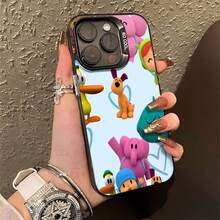 Funda de teléfono transparente y suave de Hora de Aventuras, adecuada para 17 Pro Max, 17 Air, 16 Pro MAX, 15 Pro Max, 14 Pro, 13 Pro, 12 y 11. Funda de teléfono personalizada para hombres y mujeres. Son excelentes regalos para novias, novios y familiares para Navidad y Halloween. - Negro - Ver 1