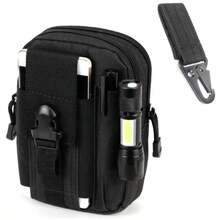 Bolsa Utilitaria de Grado Militar para Cinturón - Negro - Ver 3