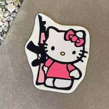 SANRIO 1块造型地毯（50*60厘米），多种可爱图案，厚实柔软，可用作入口、卧室、浴室的防滑垫，或用作客厅/梳妆台的装饰地毯，兼具实用吸水防滑功能，并散发着可爱少女气息。 - 彩色 - 查看 4