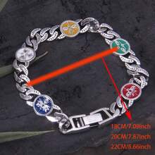 1pc Five Wealth Gods Linked Bracelet, Style Fashion High-End Versatile Bracelet