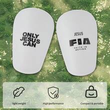 1 Pair Mini Football Training Shin Guards, Match Training Pads - Reusable, Comfortable Wear, Durable