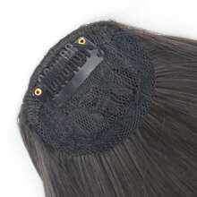 Extra Thick Kids Clip-In Bangs - Brown Fringe Set For Girls, Easy &Heat Resistant For Christmas Dress-Up (More Hair, Soft ) - Multicolor - View 8