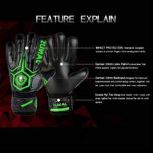 Goalkeeper Gloves, Football Gloves, Featuring Double-Layer Wrist Protection And Non-Slip Durable Latex Material | High-Performance Professional Goalkeeper Gloves | All-Purpose Football Gloves With Excellent Breathability - Multicolor - View 5