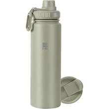 CUBITT, Termo Dos Tapas 710 ml, Botella de Agua 24 oz para Deportes, Con Tapa para Café y Tapa Deportiva de Boca Ancha, Termo de Acero Inoxidable, Guarda Frío 24 Horas y Calor 12 Horas, Verde,36983414 - Azul Cadete - Ver 1