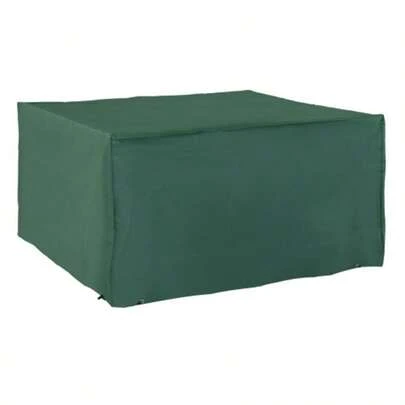 Outsunny Protective Cover For Garden Furniture, Green 600D Oxford Fabric, 135 X 135 X 75 Cm, Waterproof And UV Resistant