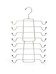 1个不锈钢折叠式晾衣架，内衣悬挂收纳架，8/4层金属文胸挂钩，多层加厚无缝吊带背心衣架 - 彩色 - 查看 10