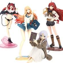 Anime Sexy Cute Girl Figure Collection - Includes Kyun, Fuuren, Irene, Anya, Perfect Gift For Birthday, Holiday, Celebration - Multicolor - View 2