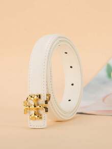 1 chiếc thắt lưng nữ thời trang công sở, có khóa cài, phù hợp để phối cùng quần jeans, quần tây thường ngày. Thích hợp cho ngày Valentine, mùa hè, đi học, mùa thu, Giáng sinh, một món quà tuyệt vời. - Xem 4