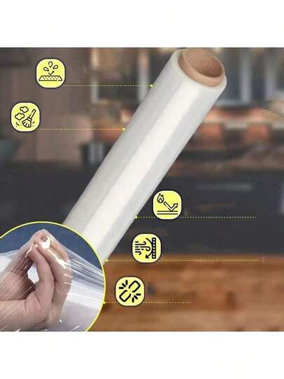 Husă de conservare a alimentelor din PE de unică folosință, potrivită pentru frigider/cuptor cu microunde, interval de temperatură: -60°C până la 110°C, performanță excelentă de etanșare. Rezistent la rupere, etanș. Capac de conservare a alimentelor pentru frigider de bucătărie, poate fi folosit pentru a depozita resturi, fructe și alimente. Etanșă la miros, etanșă la scurgeri, etanșă la praf, potrivită pentru congelator. Capac de conservare a alimentelor pentru frigider. Accesoriu de conservare a bucătăriei, ajută la conservarea legumelor și fructelor.