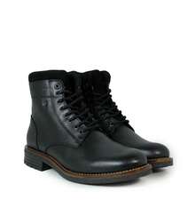 APLAUSO Men Wide Fit Boots - Black - View 2