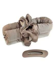 4pcs No-Heat Curling Rods Set - Satin No-Heat Curling, Curling Rod Heads, No Heat Needed Overnight Curling ,Hair Styling Kit ,Hairstyling Set - Multicolor - View 7