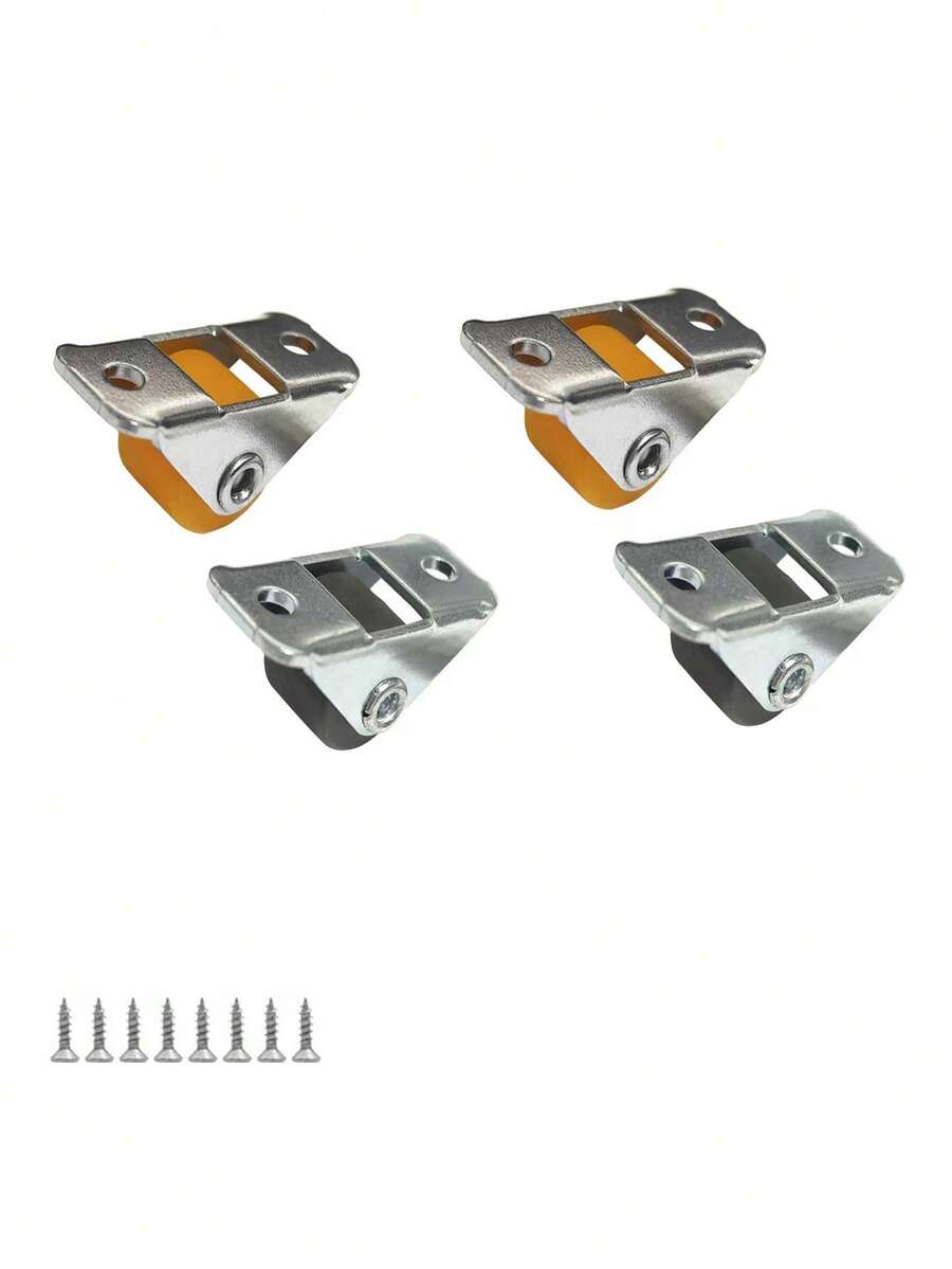 4/8/12 Tatami Drawer Wheels, Small Wheels, Silent Small Wheels, Furniture Straight Wheels, Directional Wheels - Multicolor - View 1