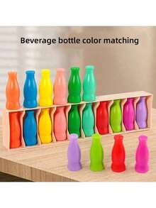 Memory Challenge & Color Recognition Game - Interactive Blind Guessing Game, Fun Holiday Gift, Interesting Design, Easy Grip Design, Cup Sorting Challenge, Fun Blind Guessing Game For Teens And Adults, Memory Logic Thinking, Color Recognition, Great For Christmas, Halloween Or Party Gifts. - Multicolor - View 4
