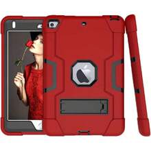 IPad Mini 4 Case For IPad Mini 5, 7.9-Inch IPad Mini Retina Case, Heavy Duty Shockproof Protective Case, Slim And Rugged With Built-In Stand For IPad Mini 4/5 - Large Red And Black, 36999910 - Lime Green - View 1