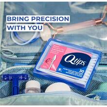 Cotton Swabs, Precision Tips, Travel Size Toiletries For Beauty And Home, 100% Cotton, 30 Count ​ ​ - 1 - 查看 5