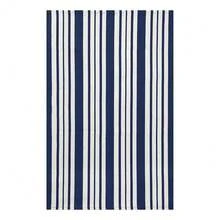 IOHOUZE Navy And White Striped Rug 2'x3' Front Door Rugs, Small Washable Area Rug For Front Porch, Spring Summer Doormats Outdoor Indoor, Cotton Rugs For Entryway Porch Entrance,One-Size,NavyandWhiteStripe2x3Rectangular - NavyandWhiteStripe2x3Rectangular - View 9