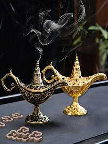 1 Chân đốt hương hình chùa dưới ánh trăng, làm bằng hợp kim, thiết kế cổ điển, thích hợp cho phòng thiền, phòng trà, phòng khách, lối vào, nhà vệ sinh. Món quà hoàn hảo cho lễ Phục sinh, Halloween, Giáng sinh, Lễ Tạ ơn. Chân đốt hương kiểu Trung Quốc, trang trí nhà cửa. - Nhiều màu - Xem 5