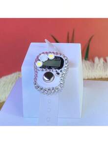 1个/5个/10个装新款计数器，适用于斋月、圣诞节、万圣节、节日等场合，电子手动按钮计数器，迷你便携环形计数器，拇指按压计数器，适合学习、运动和其他计数活动