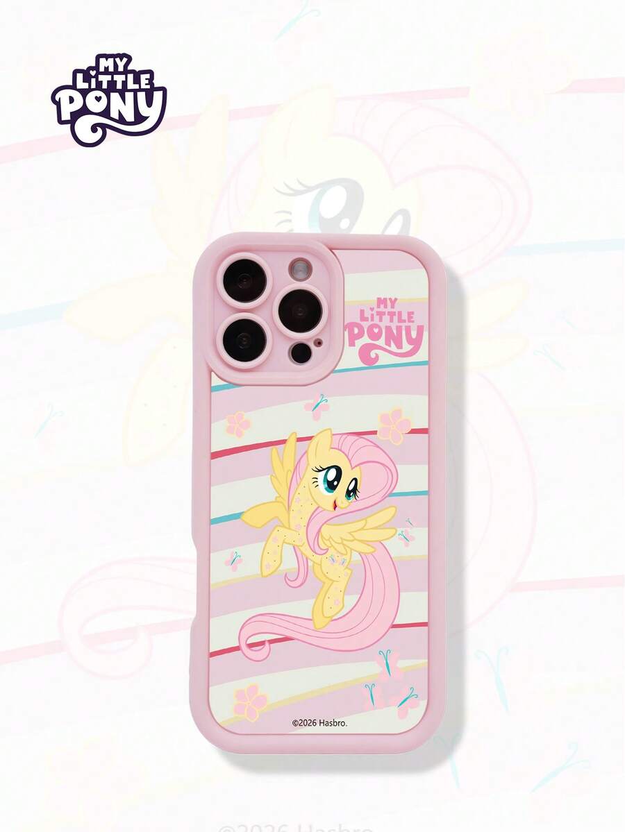 Hasbro MY LITTLE PONY Ốp điện thoại chống rơi, chống trượt hình hoạt hình nữ tính chính hãng, phù hợp với Apple 17, 17 Air, 17 Pro, 17 Pro Max, và các dòng điện thoại Android Galaxy A Series, Galaxy S Series, Apple 11 Series, 12 Series, 13 Series, 14 Series, 15 Series, 15 Pro Max, 16 Pro, 16 Pro Max, X, XR, XS Max. - Hồng - Xem 1