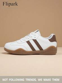 Flipark 2026新款棕色德国制造女士训练鞋，休闲运动鞋，适合春、夏、秋、冬四季穿着，网球鞋