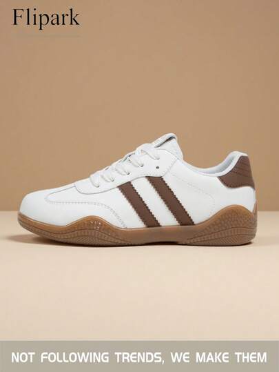 Flipark 2026 New Brown German-Made Women's Training Shoes, Casual Sports Shoes, Suitable For Spring, Summer, Autumn And Winter, Tennis Shoes