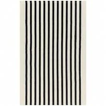 IOHOUZE Black Beige Striped Rug -2.3'x3.6' Front Door Rugs Outdoor, Small Washable Area Rug For Front Porch, Spring Summer Welcome Mats Outdoor Indoor, Doormat For Entryway Porch Entrance,One-Size,LightBeigeFFBlackssstripe24inchx38inchRectangular - 淺米色黑色條紋 24吋x38吋長方形 - 查看 9