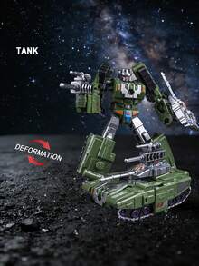 7-In-1 Zinc Alloy Transformable Mecha - National Heavy Land-Sea-Air Integrated Armored Vehicle 7-In-1 Combination Set, Collectible Action Figures For Boys, Deluxe Gift Box Packaging, Parent-Child Interactive Educational Holiday Gift - 6-in-1 [Major National Weapon] Can Combine/transform Individually - View 15