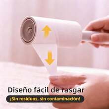 770 Hojas de Rodillos Quita Pelusa,portátil de Quita Pelusa para Ropa,Desmontable Rodillo Quita Pelusa,para en Ropa, Mantas, Alfombras. (Estilo Ⅰ/7pcs) - Estilo Ⅰ/7pcs - Ver 6