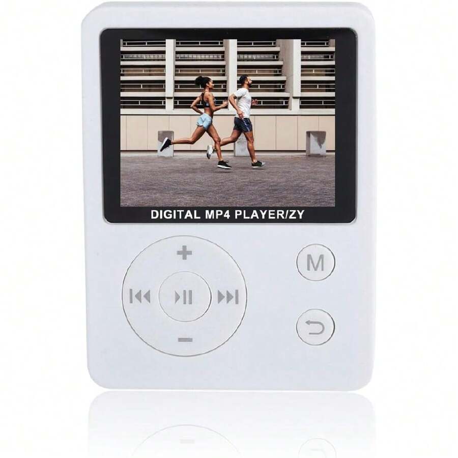 Reproductor de Alta Fidelidad con Pantalla a Color Portátil Y Delgado, Reproductor de Música MP3 MP4, Reproductor de MP3 MP4 con Botón Redondo USB2.0(Blanco),36980824 - Morado Violeta - Ver 1