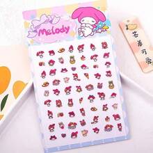 1套/1张 日本动漫卡通人物浮雕美甲贴纸，卡通防水贴纸，美甲贴纸，可爱漂亮，送朋友的礼物，营造惊喜感，美观又实惠，新年礼物，情人节礼物，复活节礼物（随机款式） - 彩色 - 查看 7
