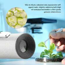 Microscopio Mini 100X, Microscopio de Mano con Luz LED Incorporada y Enfoque Ajustable,36981578 - Multicolor - Ver 6