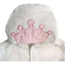Toalla de Baño para Bebé o Niño | Bata Baño de Figuras Divertidas | Capucha para la Cabeza | Secado Rápido y Ligero| Tela Extra Suave| Regalo para Bebé, Baby Shower, Cumpleaños (Princesa),36984093 - Rosa Pálido - Ver 6