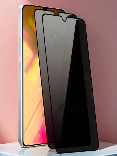 2pcs Privacy Tempered Glass Screen Protector For Samsung A13/F23/M14/M21/M62/A20E/A20E/M55/F62/F23/F14/A10S And More Models, Anti-Peeping, Anti-Scratch