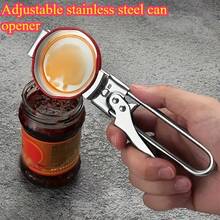 1pc Adjustable Stainless Steel Bottle & Can Opener - Multifunctional Kitchen Tool, Ergonomic Handle Design, Easy To Open Bottles & Cans, Perfect Gift For Christmas And Halloween - Multicolor - View 5
