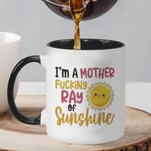 Printed Tea Coffee Ceramic - Funny Printed Coffee Mug - Great Gift Party Painted Cartoon Style Pattern Ceramic Cups Tableware, Mugs, Coffee Cups, Tea Cups, Milk Cups, Ceramic Cups - Multicolor - View 7