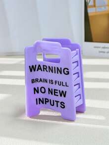 1个女士“过度兴奋”警告标志发夹，“远离”标志发夹，趣味黄色发夹，适合浓密蓬松的头发，送给同事和朋友的礼物，波西米亚街头风发饰，时尚发夹，优雅发卡，精致爪夹 - 彩色 - 查看 8