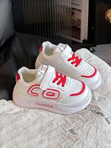 1双男女通用时尚休闲运动鞋，适合2-18岁人群，四季皆宜。 - 紅色 - 查看 7