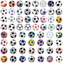 60 Pieces Soccer Stickers, Vinyl Stickers Bottle, Helmet, Laptop, Phone, Gifts, Ball Party Favors, Sport Stickers Soccer Decorations Teens Blue - Blue - View 3
