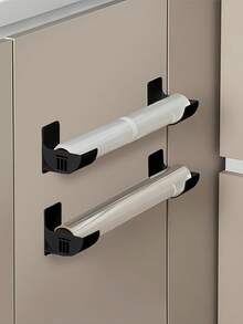 2个装壁挂式塑料垃圾袋架，耐用塑料材质，节省空间的厨房和浴室收纳方案 | 壁挂式置物架 - 彩色 - 查看 7