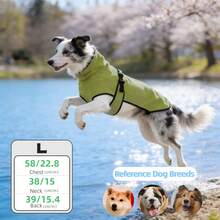 BJAYPET 带帽保暖内衬宠物卫衣，加厚保暖狗狗衣服，纯色，适合小型/中型/大型犬（四脚衣服请参考背长） - 彩色 - 查看 26