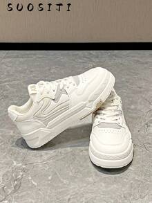 新款女士平底防滑運動時尚休閒鞋