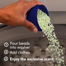 Downy Cozy Collection In-Wash Laundry Scent Booster Beads, Pistachio Cream Scent, 7.8 Oz, Limited Edition Laundry Beads, Holiday Laundry Upgrade, New Year Fresh Home Scent - Màu xanh Ô liu - Xem 4