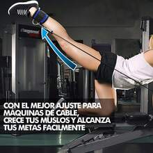 Correa de Tobillo, Tobillo Correas 2 Pack, Tobilleras Deportiva para Cable Máquinas, Gimnasio de Deporte para Glúteos y Piernas Ejercicios de Pesas, Entrenamiento de Glúteos en Polea etc(Azul),36984770 - Multicolor - Ver 6